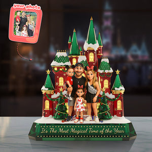 Personalized Gifts For Christmas, Family Custom Photo Custom Shape Acrylic Plaque 03pgta181025 - Shaped Plaques - GoDuckee