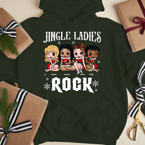 Jingle Ladies- Personalized Sweatshirt-Gift For Besties-05htqn091023hh - Shirts - GoDuckee