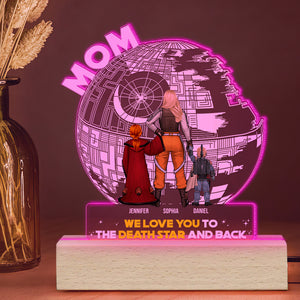 Personalized Gifts For Mom LED Light We Love Mom 04HTDT23022DAHHHG - Led Lights - GoDuckee