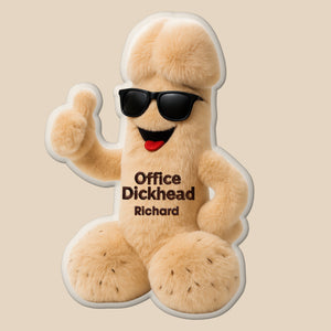 Funny Custom Shaped Pillow - Personalized Gifts For Coworker 01NAQN181125 - Pillow - GoDuckee