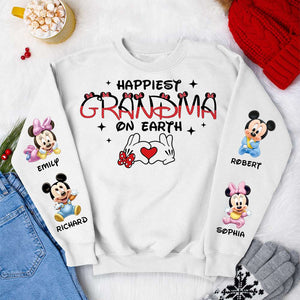Happiest Family On Earth 06OHQN311023 Personalized Shirt, Gifts For Family - AOP Products - GoDuckee