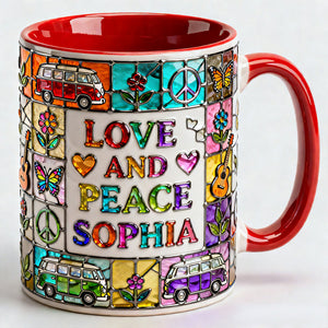 Hippie Bohemian Coffee Accent Mug - Personalized Gifts 02hydt200126 - Coffee Mug - GoDuckee