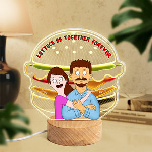 Personalized Gifts For Couple LED Light 02ohqn170225hg - Led Night Light - GoDuckee