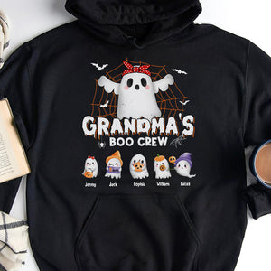 Grandma's Boo Crew Personalized Horror Shirt, Gift For Grandma, Family Gifts - Shirts - GoDuckee