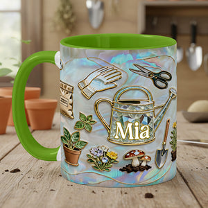 Gardening Coffee Accent Mug - Personalized Gifts For Garden Lovers 02pata291225 - Coffee Mug - GoDuckee