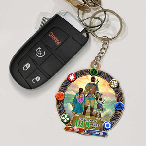 Personalized Gifts For Dad Keychain 04TOTN020524HG Father's Day - Keychains - GoDuckee