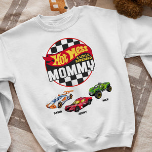 Personalized Gifts For Mom Shirt Hot Mess A Little Stress Mommy 011natn220224 Mother's Day Gifts - 2D Shirts - GoDuckee
