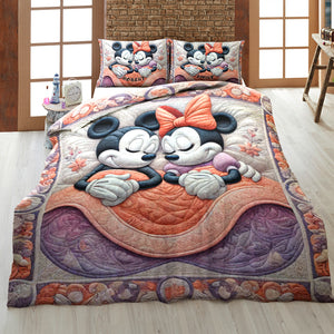 Personalized Gifts For Couple Quilt Bedding Set Special Line 05tgqn110125 - Blanket - GoDuckee
