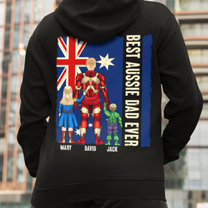 Best Aussie Dad Ever - Personalized Shirt - Gift For Dad 03NATN070723 - Shirts - GoDuckee