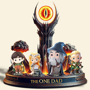 The One Dad Acrylic Plaque Gifts For Dad 03HUDT210425 - Shaped Plaques - GoDuckee