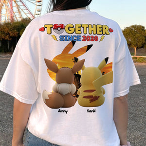 I Choose You Personalized Christmas Gifts For Couple Shirt 01ohtn300725 - Shirts - GoDuckee