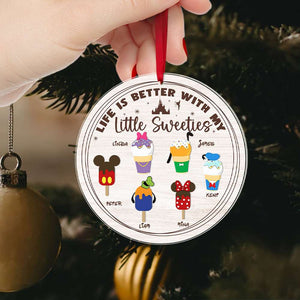 Grandma's Little Sweeties 02htpu031123 Personalized Acrylic Ornament - Ornament - GoDuckee