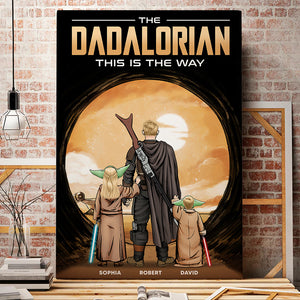 Dad 04naqn150523hh Personalized Canvas Print - Poster & Canvas - GoDuckee