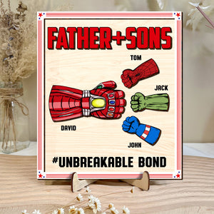 Personalized Gifts For Dad Wood Sign 05ohtn220224 Father's Day - Wood Signs - GoDuckee