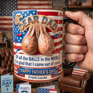 Came Out Of Yours Dad Magic Coffee Mug - Personalized Gifts For Dad 03tydh180526 - Coffee Mug - GoDuckee