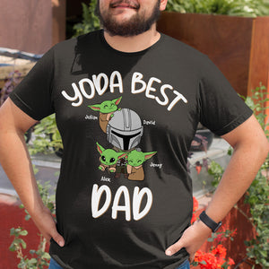 Best Dad In The Galaxy - Personalized Shirts - Gift For Father's Day - 02QHHN200523HH - Shirts - GoDuckee