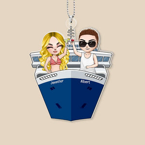 Customized Cruising, Personalized Car Ornament For Adventure Seekers, Gifts For Cruising Lovers - Ornament - GoDuckee