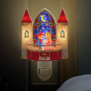 Couple Acrylic Night Light - Personalized Gift For Couple 03TOPU190625 - Night Lights - GoDuckee