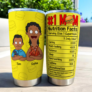 Personalized Gifts For Mom Tumbler 01totn170325hg #1 Mom - Tumbler Cup - GoDuckee