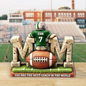 Personalized Gifts For Football Lover Plaque 03TGMH220325 - Shaped Plaques - GoDuckee