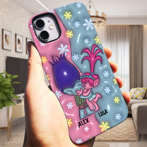 Personalized Gifts For Couple Phone Case 04XQMH040724 - Phone Case - GoDuckee