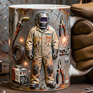 Welder Mug - Personalized Gifts For Welder 05HYDT170126 - Coffee Mug - GoDuckee