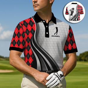Stylish Golf Swing Polo Shirt - Personalized Gifts For Golfer 04PGLU310725 - Polo Shirts - GoDuckee