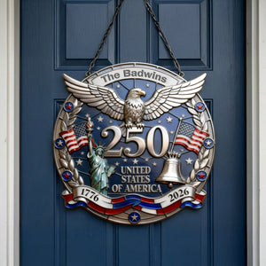United States of America Metal Sign - Personalized Gifts For Family 04tomg290126 - Metal Signs - GoDuckee