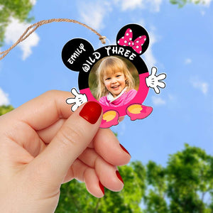Cute Kid Custom Photo Custom Age Ornament, Gift For Grandchildren 02QHQN171123 - Ornament - GoDuckee