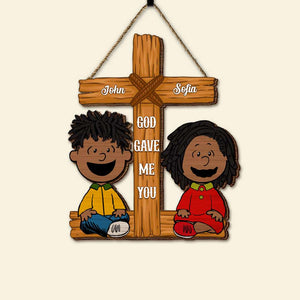 Personalized Gifts For Couple Wood Sign 03OHMH040125HH - Wood Sign - GoDuckee
