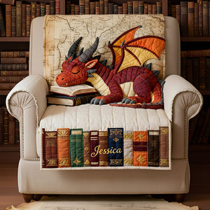 Fantasy Quilted Sofa Cover, Personalized Gifts 01NADT230126 - Sofa Cover - GoDuckee