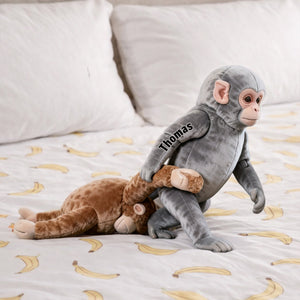 Monkey Custom Shaped Pillow - Personalized Gifts 06tglu060326 - Pillow - GoDuckee