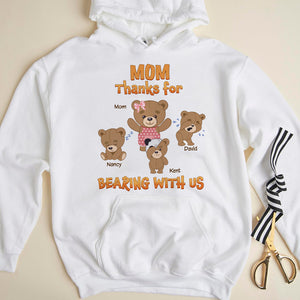 Personalized Gifts For Mom Shirt Bearing With Us 01htpu240224 - 2D Shirts - GoDuckee