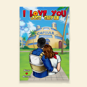 Personalized Gifts For Couple Canvas Print I Love You 03HUDT020224HH - Canvas Print - GoDuckee