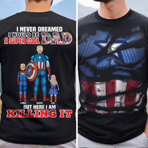 Super Dad Shirt - Personalized Gifts For Shirt 02hutn170525pa - Shirts - GoDuckee