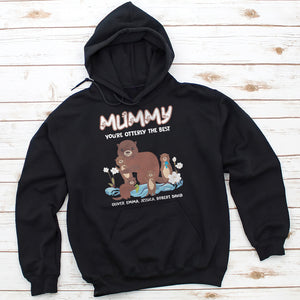 Personalized Gifts For Mom Shirt Mummy You're Otterly The Best - 2D Shirts - GoDuckee