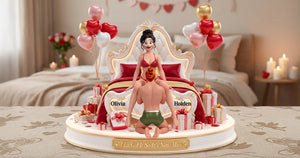 Naughty Couple Acrylic Plaque - Personalized Gifts For Couples 01ohmg270126 - Shaped Plaques - GoDuckee