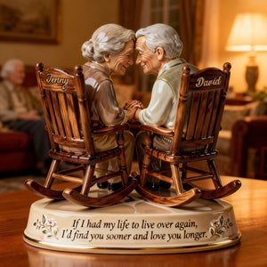 Growing Old Together - Personalized Gifts For Couple Acrylic Plaque 04NATN260126 - Shaped Plaques - GoDuckee