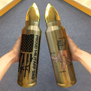 Personalized Gifts For Dad Bullet Tumbler 05hupu140524 - Tumbler Cups - GoDuckee