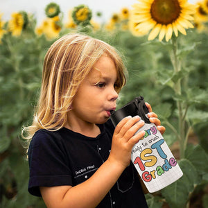 I'm Beary Ready To Crush 1st Grade - Personalized Tumbler - Gift For Kid - Kid Tumbler - GoDuckee