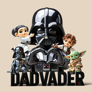 The Strongest Dad Acrylic Plaque Personalized Gifts For Dad 04NAQN070525 - Shaped Plaques - GoDuckee