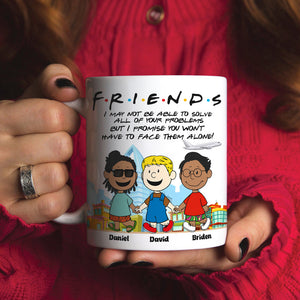 Personalized Gifts For Friends Coffee Mug Holding Hands 02ACLU140125HH - Coffee Mug - GoDuckee