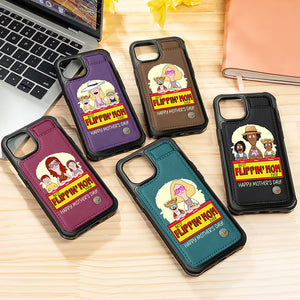 Personalized Gifts For Mom Leather Flip Wallet Phone Case 06kaqn200225hg - Phone Case - GoDuckee