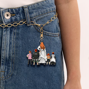 Personalized Gifts For Mom Keychain 06qhhu240225hg - Keychains - GoDuckee