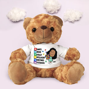 Personalized Gifts For Kids Autism Bear With Shirt 04xqtn200225hg - Bear - GoDuckee