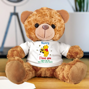 Personalized Gifts For Kids Bear With Shirt, Cute Cartoon Character 01tgpu010325 - Bear - GoDuckee