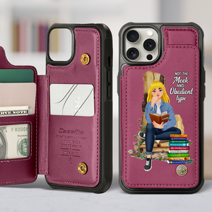 Personalized Gifts For Book Lovers Leather Flip Wallet Phone Case 03hupu260225pa - Phone Case - GoDuckee