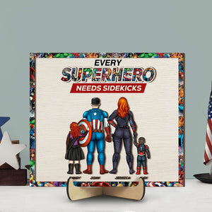 Personalized Gifts For Family Wood Sign 02QHHN260324PA - Wood Signs - GoDuckee