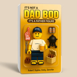 It's A Father Figure Acrylic Plaque Personalized Gifts For Dad 05NAQN070525 - Shaped Plaques - GoDuckee