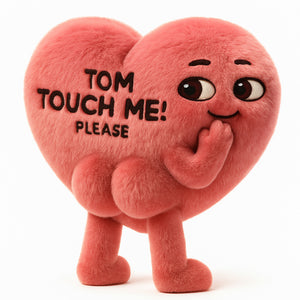 Funny Heart Custom Shape Pillow - Personalized Gifts For Couples 03natn291125 - Pillow - GoDuckee